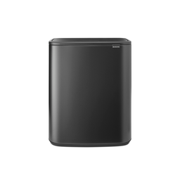 Bo Touch Bin 2 x 30 L with 2 Plastic Inserts - Confident Grey