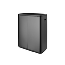 Bo Touch Bin 2 x 30 L with 2 Plastic Inserts - Confident Grey