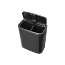 Bo Touch Bin 2 x 30 L with 2 Plastic Inserts - Confident Grey