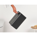Brabantia Bo Waste Bin, 4 L - Mineral Infinite Grey