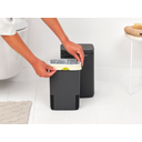Brabantia Bo Waste Bin, 4 L - Mineral Infinite Grey