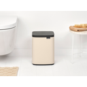 Brabantia Cubo de Basura Bo, 7L - Soft Beige