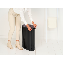 Brabantia Wäschebox 55 Liter Selector - Matt Black