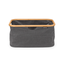 Faltbarer Wäschekorb, Pepper Black