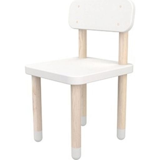 Flexa DOTS Chair with Backrest - White