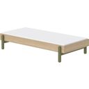 POPSICLE enojna postelja brez vzglavja, 90x200 cm - kiwi