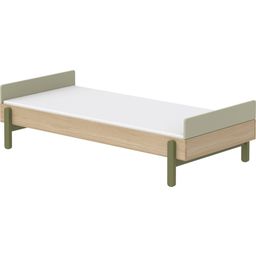 POPSICLE Single Bed with a Low Headboard and Footboard - Kiwi