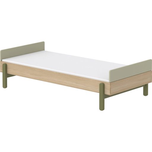 POPSICLE enojna postelja z nizkim vzglavjem in vznožjem, 90x200 cm - Kivi