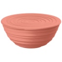 guzzini Bowl with Lid M TIERRA - Dark Terracotta