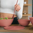 guzzini Bowl with Lid M TIERRA - Dark Terracotta