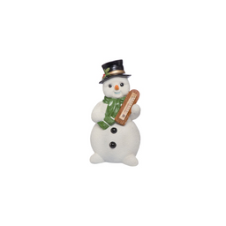 Geobel Christmas Snowman with thermometer
