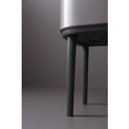 Bo Touch Bin 3 x 11 Liter mit 3 Kunststoffeinsätzen - Platinum