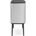 Brabantia Bo Touch Bin 11+23 Litres - Matt Steel Fingerprint Proof