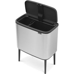 Brabantia Bo Touch Bin 11+23 Litres - Matt Steel Fingerprint Proof