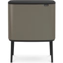 Brabantia Bo Touch Bin 36 L with Plastic Liner - Platinum