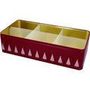 XXL Merry Christmas Biscuit Tin with Divider
