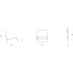 Lafuma CB II Low Chair - Ciel