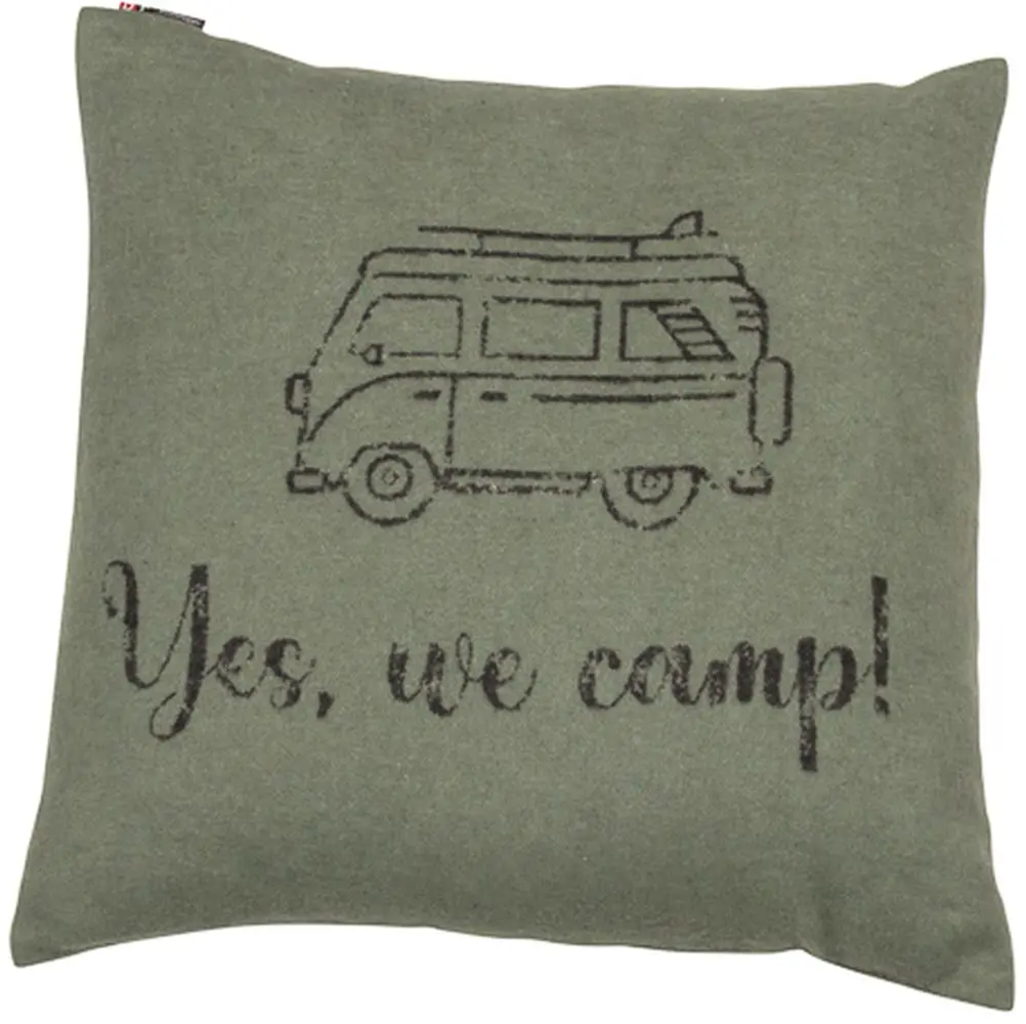 David Fussenegger SILVRETTA Cushion Cover - Yes, we camp! - Ivy