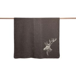 David Fussenegger SAVONA Blanket - Deer Head - schlamm