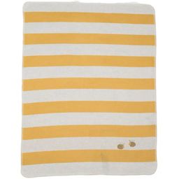 David Fussenegger JUWEL Baby Blanket - Stripes with Bees - 1 item