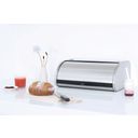 Brabantia Roll Top Bread Box - Matt Steel