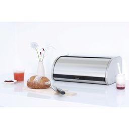 Brabantia Roll Top Bread Box - Matt Steel