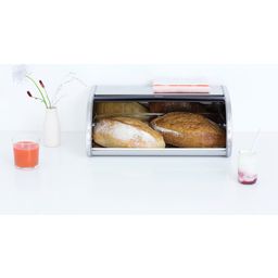 Brabantia Roll Top Bread Box - Matt Steel