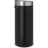 Brabantia Touch Bin New 30 L with a Plastic Liner