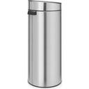 Poubelle Touch Bin New 30 L avec Seau Intérieur - Matt Steel
