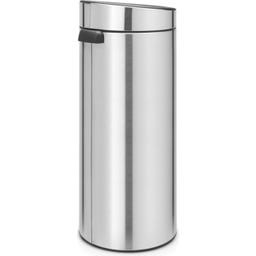 Brabantia Touch Bin New 30 L with a Plastic Liner - Matt Steel Fingerprint Proof