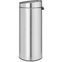 Brabantia Touch Bin New 30 L with a Plastic Liner - Matt Steel Fingerprint Proof