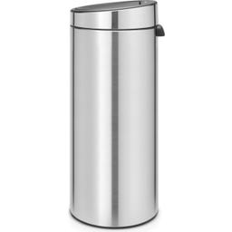 Brabantia Touch Bin New 30 L with a Plastic Liner - Matt Steel Fingerprint Proof