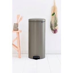 Brabantia Poubelle à Pédale Newicon 30L - Platinum