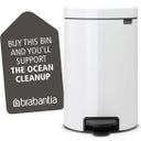 Brabantia Poubelle à Pédale Newicon 12L - White