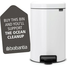 Brabantia Poubelle à Pédale Newicon 12L - White