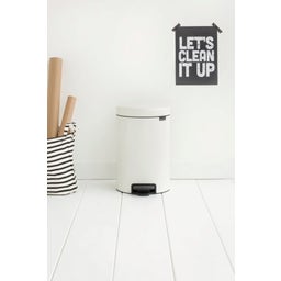Brabantia Poubelle à Pédale Newicon 12L - White