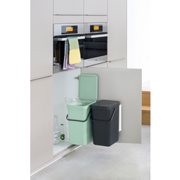 Brabantia Sort & Go - Pattumiera Integrata - 2 x 16 L
