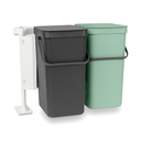 Brabantia Sort & Go - Pattumiera Integrata - 2 x 16 L