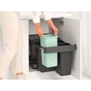 Brabantia Cubo de Basura Integrado - Sort & Go - 10 + 10 + 20 L