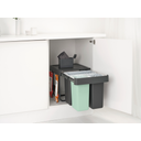 Brabantia Cubo de Basura Integrado - Sort & Go - 10 + 10 + 20 L