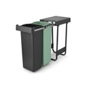 Brabantia Sorteer & Ga Inbouwemmer - 2 x 30 L