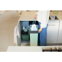 Brabantia Sorteer & Ga Inbouwemmer - 2 x 30 L