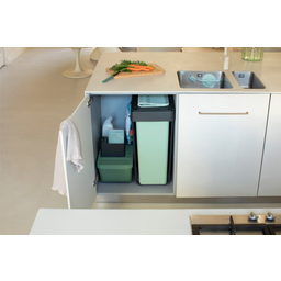 Brabantia Sorteer & Ga Inbouwemmer - 2 x 30 L