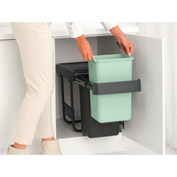 Brabantia Sort & Go Built-In Waste Bin - 2 x 15 L