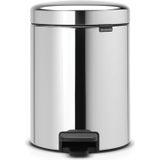 Brabantia Newicon Pedal Bin 5 L with Plastic Liner