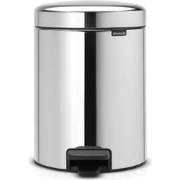 Brabantia NewIcon Pedaalemmer, 5 Liter - Brilliant Steel