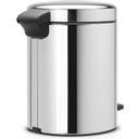 Brabantia NewIcon Pedaalemmer, 5 Liter - Brilliant Steel