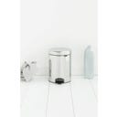 Brabantia NewIcon Pedaalemmer, 5 Liter - Brilliant Steel
