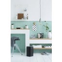 Treteimer Newicon 5 L mit Kunststoffeinsatz - Matt Black