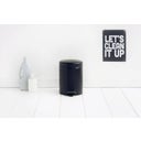 Treteimer Newicon 5 L mit Kunststoffeinsatz - Matt Black